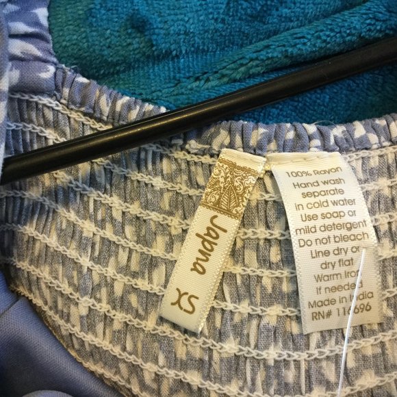 NWT Blue & White Summer Maxi Dress XS/S -FREE Shipping - Picture 4 of 8